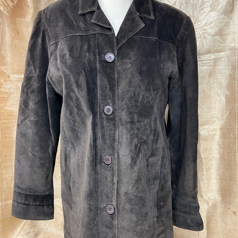 Vintage Rem Garson Brown Suede Jacket